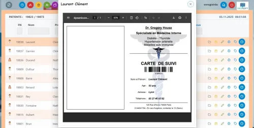 MediSoft Gestion de Cabinet Médical