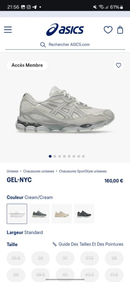 Asics GEL-NYC Grey