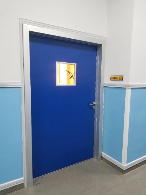 Portes des chambres des patients