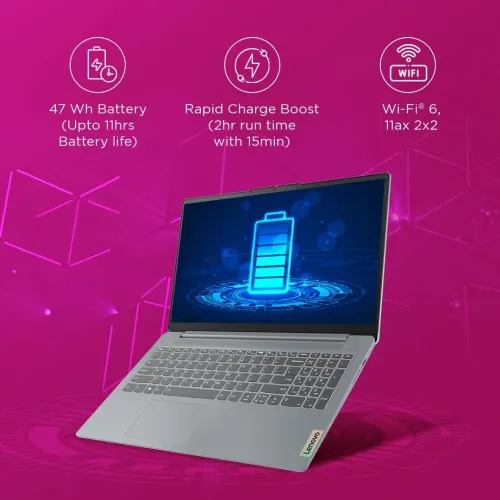 Lenovo IdeaPad Slim 3 Core i5-13420H/8Go/512Go SSD/Ecran 15.6 pouces FHD/Win11Pro/Wi-Fi 6