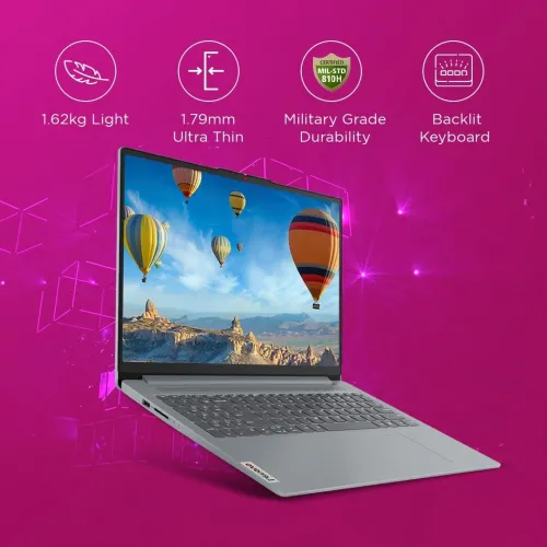 Lenovo IdeaPad Slim 3 Core i5-13420H/8Go/512Go SSD/Ecran 15.6 pouces FHD/Win11Pro/Wi-Fi 6