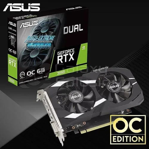 CARTE GRAPHIQUE ASUS RTX 3050 6GB DUAL 06G