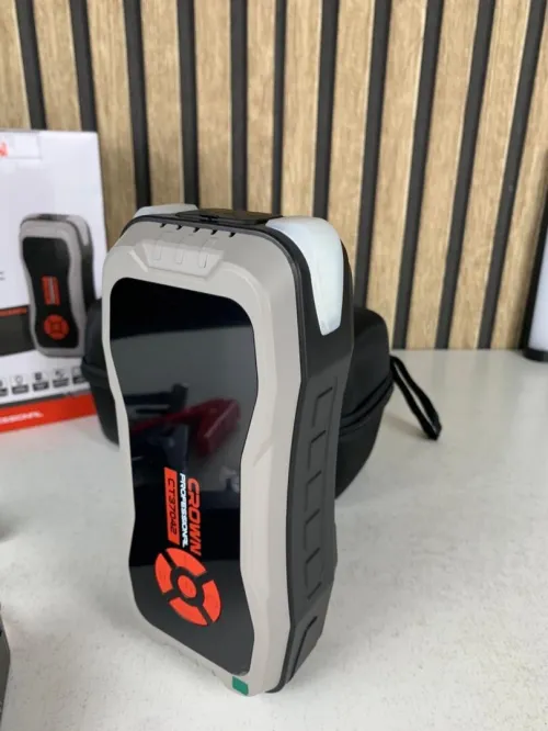 Compresseur De Voiture Avec Booster Batterie 25800mAh CROWN CT37042TB