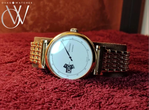 (Photos Réel) Hebdomas Jumping Horse Automatique A Luxurious Rare Watch