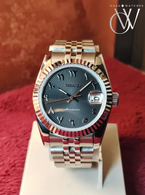 (Photos Réel) Seiko Mod Datejust Automatic