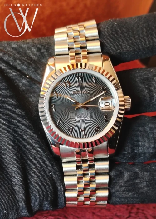 (Photos Réel) Seiko Mod Datejust Automatic