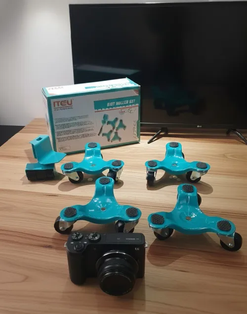Kit Magic Roulettes 5 Pièces  حل عملي لتحريك الأثاث الثقيل في ثوانٍ