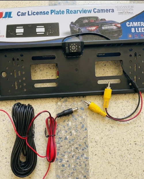 Plaque d'immatriculation caméra de Recul 4led