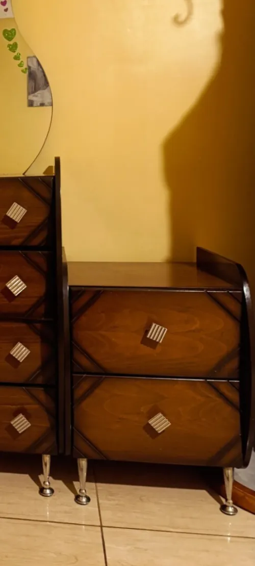 Coiffeuse et 02 table de nuit