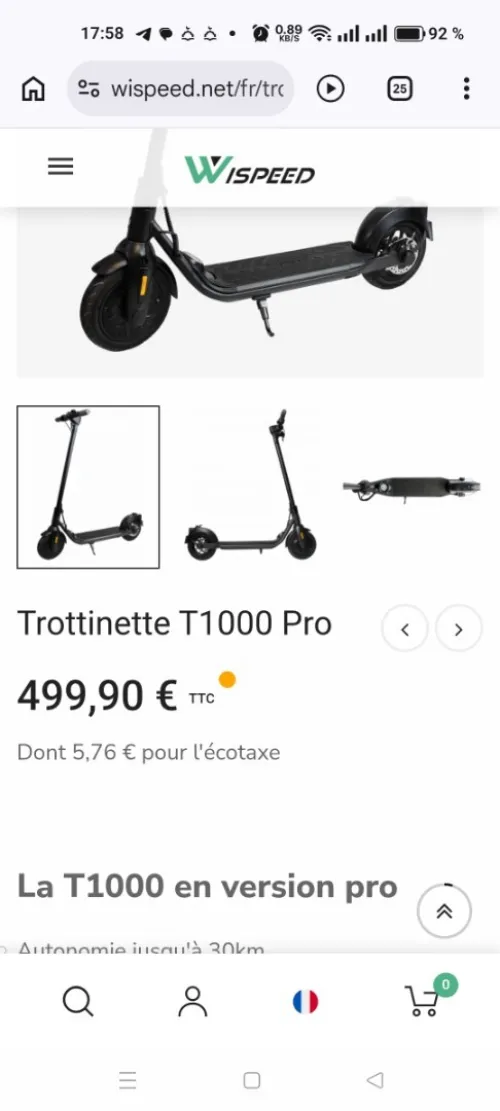 Wi speed T1000 pro 