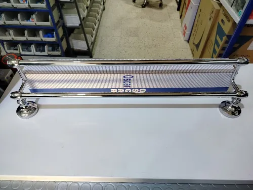 Porte-serviettes mural inox Support serviette salle de bain