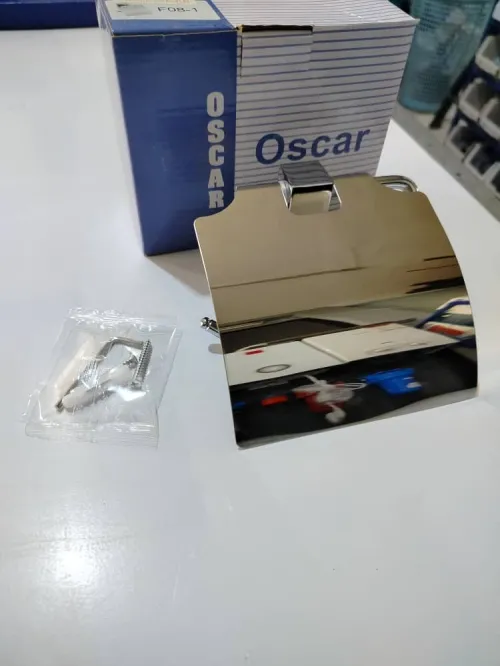 Porte papier hygiénique en inox