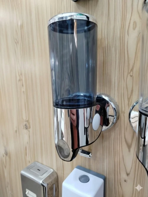 Distributeur savon liquide mural rechargeable