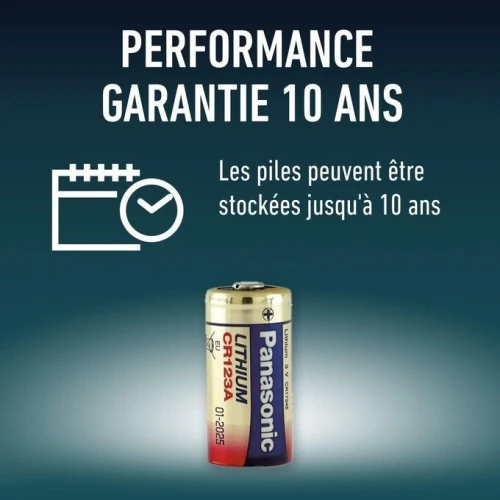 Panasonic CR123 PILE 3V lithium