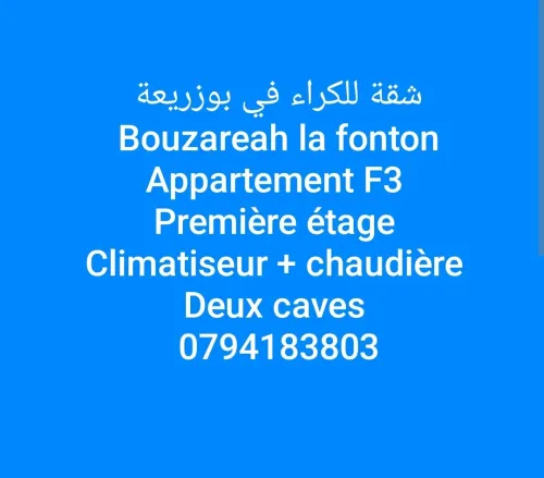 Location Appartement F3 Alger Bouzareah