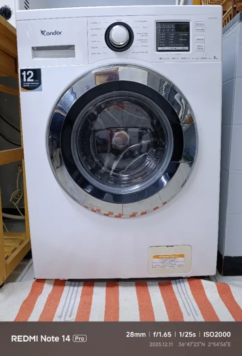 Machine à laver Condor 8 KG