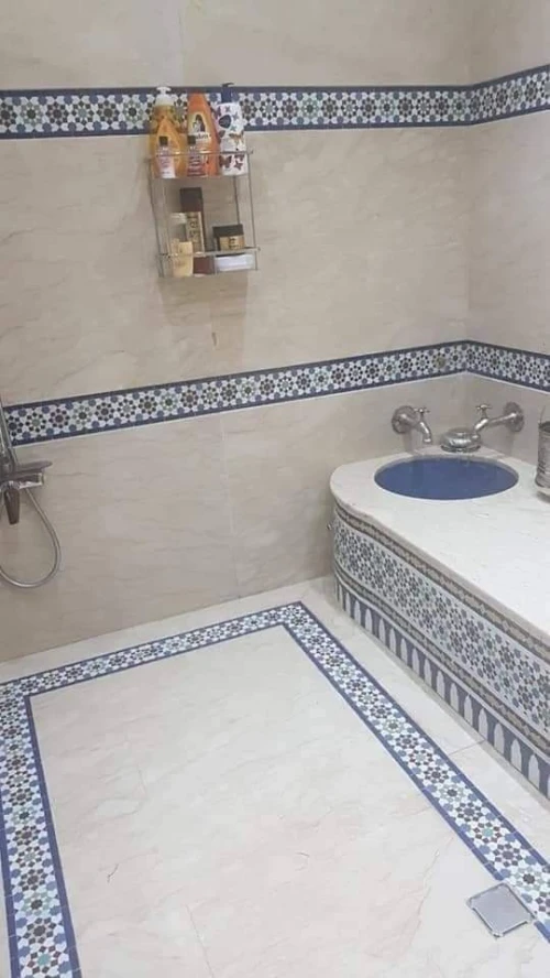 Zellige mosaïque traditionnelle زليج تقليدي