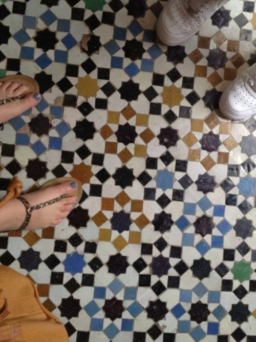 Zellige mosaïque traditionnelle زليج تقليدي
