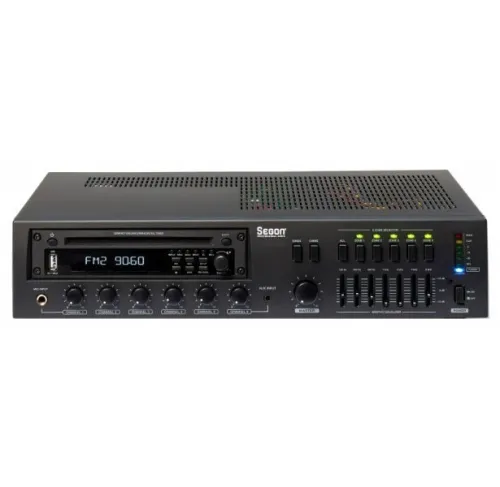 AMPLI-PRÉAMPLI 240W/360W/600W 5 ZONES BLUETOOTH/USB/SD "DSP"