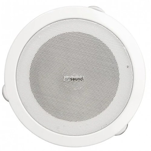Haut-parleur encastrable 4", 100V, 1,5-3-6W, ronde, metal