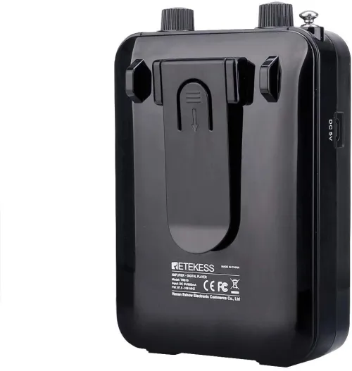 Amplificateur de Voix Portable avec Micro filaire Haut-parleur 1500mAh 