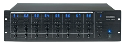 Matrice audio analogique 8 entrées et 8 sorties