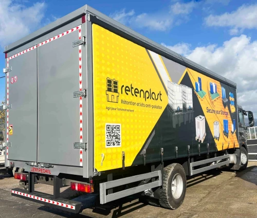 fabrication de plateaux à bâche coulissante (maraichers) sur camion (TIRSAM, RENAULT, JMC, JAC...)