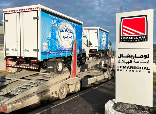 fabrication de plateaux à bâche coulissante (maraichers) sur camion (TIRSAM, RENAULT, JMC, JAC...)