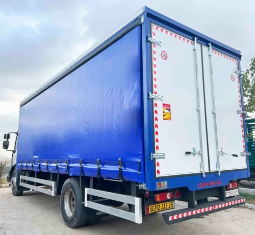fabrication de plateaux à bâche coulissante (maraichers) sur camion (TIRSAM, RENAULT, JMC, JAC...)