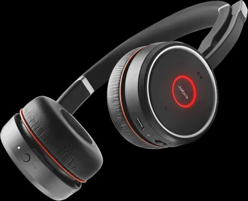 Casque professionnel JABRA Evolve 75 SE original habt kaba avec pochette original