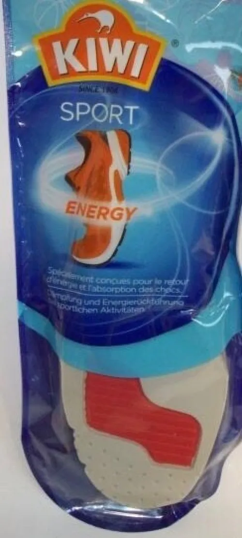 semelles intérieures Kiwi Sport Energy fabriquées dans des matériaux spéciaux made in Germany kaba