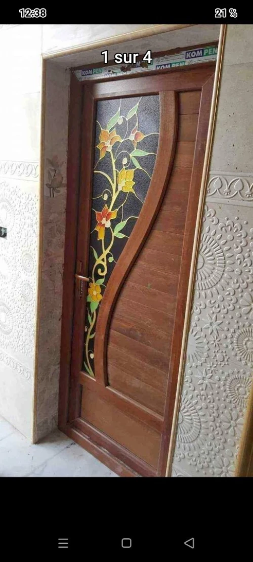 رسم على زجاج