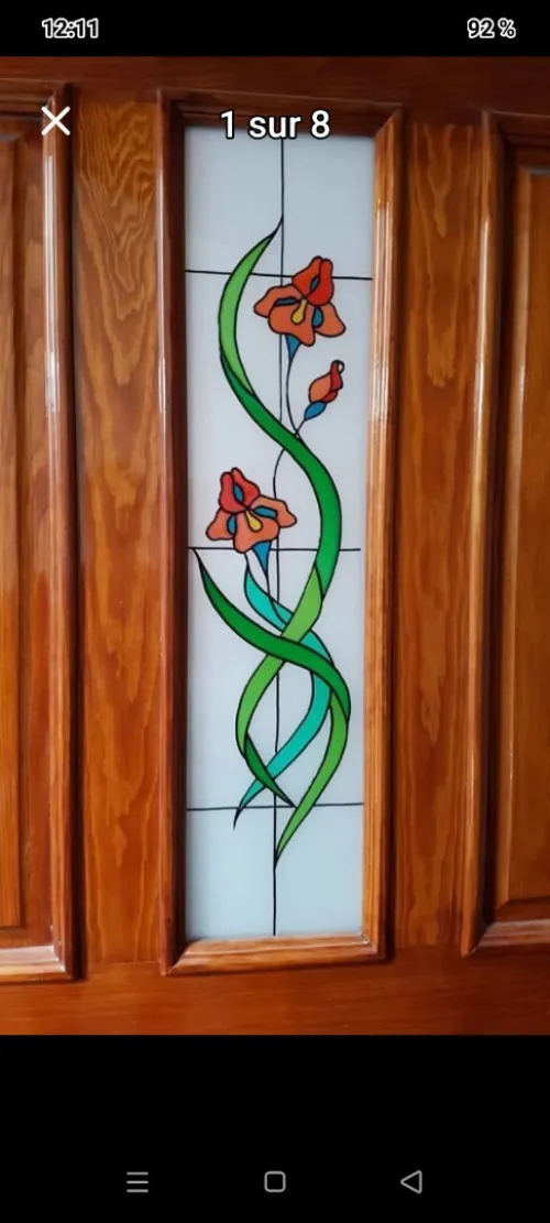 Décoration sur verre