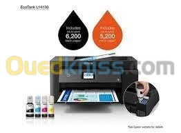Imprimante Multifonction EPSON L14150 EcoTank Couleur A3+ 4In1 Wi-Fi Réseau A Réservoir