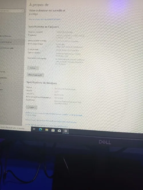 PC i5 7th Gen + SSD rapide + Écran Dell 22" + Clavier Souris