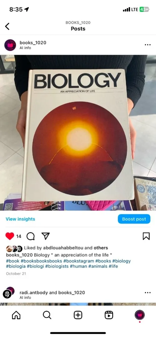Scientific books