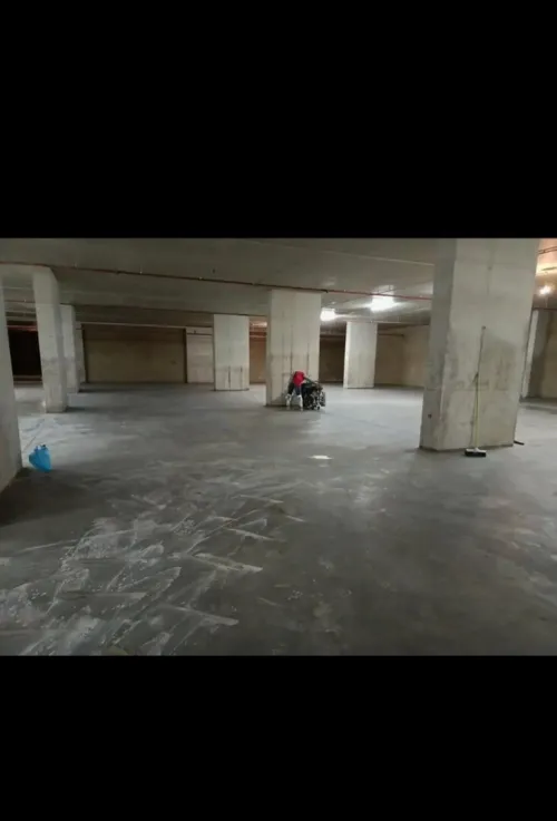 Chape sol la plate forme lissage de Béton Tallouchage Hélicoptère