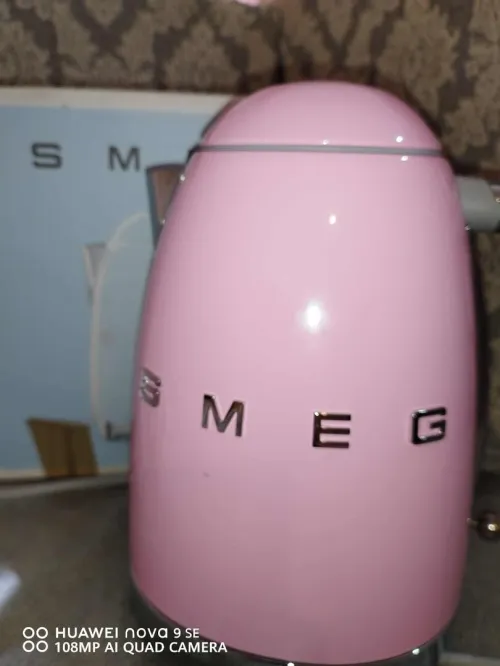 Bouilloire smeg rose