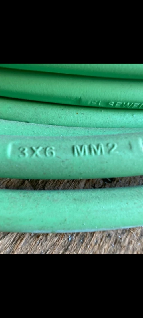 Câble électrique 3x6mm2 sans halogène souple 