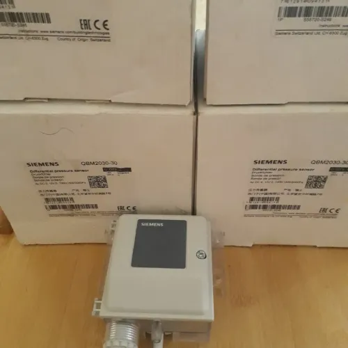 Pressostat d'air 0-10v différentiel siemens 