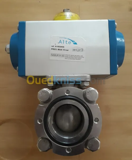 Vanne actionneur  inox pneumatique Vanne d'équilibrage motoriséé
