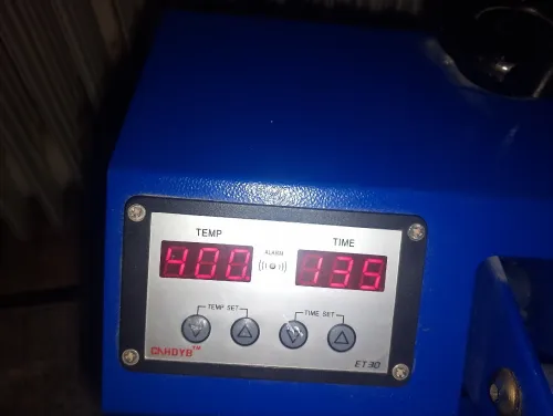 Presse à chaud
