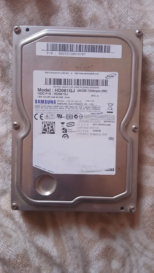 2 disques durs internes HS pour pièces / bricolage