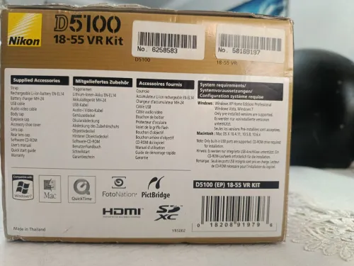 Nikon D5100 18 -55