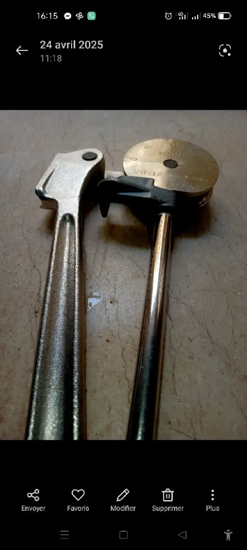 Ceintreuse virax & coupe tube Rothenberger
