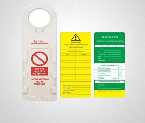 SCAFFOLD TAG 