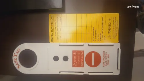 SCAFFOLD TAG 