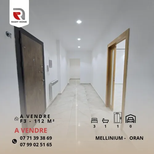 Vente Appartement F3 Oran Bir el djir