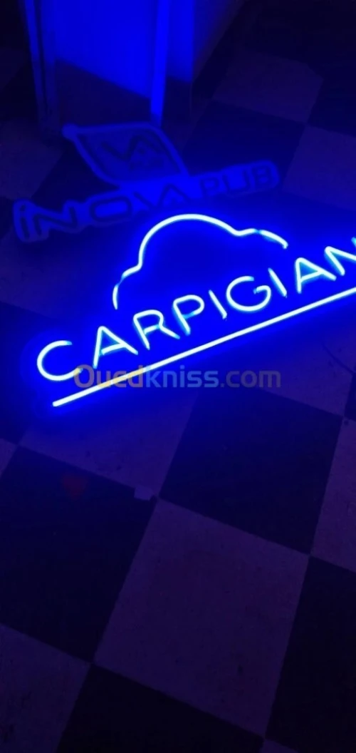 Enseignes Lumineuses , forex , panneaux publicitaires ,sérigraphie