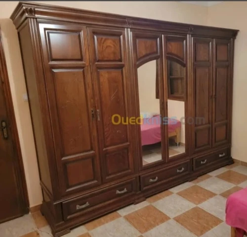 Armoire 6portes en hêtre